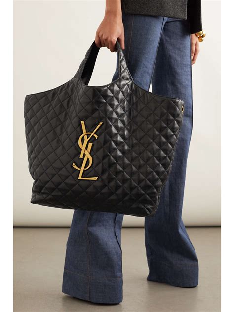 ebay ysl tote bag|yves saint laurent shopping tote.